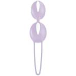 FUN FACTORY -  SMARTBALLS DUO PALLE PELVICHE BIANCO / VIOLA PASTELLO