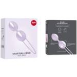 FUN FACTORY -  SMARTBALLS DUO PALLE PELVICHE BIANCO / VIOLA PASTELLO