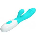 PRETTY LOVE - VIBRATORE SNAPPY G-SPOT VERDE ACQUA