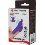 PRETTY LOVE - SNAIL POTENTE STIMOLATORE DELLE DITA VIOLA