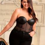 SUBBLIME - BODY CON BRETELLE A CATENA NERA L/XL