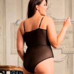 SUBBLIME - BODY CON BRETELLE A CATENA NERA L/XL