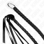 KINK - FRUSTA SERPENTE CON ANELLO MANO NERA 65 CM