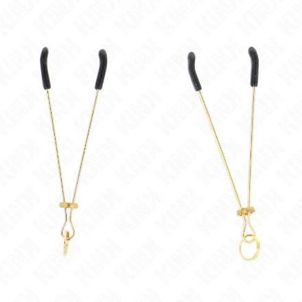 KINK - PINZE PER CAPEZZOLI SOTTILI ORO 7 CM