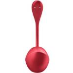 SATISFYER - SHINY PETAL STIMOLATORE CON TELECOMANDO G-POINT ROSSO APP GRATUITA