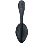 SATISFYER - RIBBED PETAL STIMOLATORE PUNTO G TELECOMANDO NERO APP GRATUITA