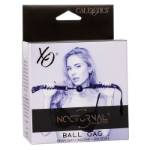 CALEXOTICS - NOCTURNAL BALL GAG SILICONE NERO