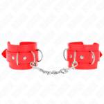 KINK - RESISTENZA DA POLSO CON 3 ANELLI A D REGOLABILE ROSSO 17,5-25 CM X 6 CM