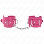 KINK - RESISTENZA DA POLSO CON 3 ANELLI A D REGOLABILE ROSA 17.5-25 CM X 6 CM