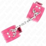 KINK - TENUTA DA POLSO ROSA LAMPONE CON FODERA ROSA LAMPONE REGOLABILE 20-28 CM X 5,5 CM