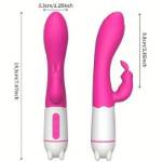 ARMONY - HAPPY VIBRATORE E STIMOLATORE CONIGLIO FUCSIA