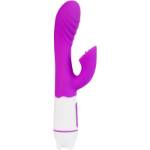 ARMONY - VIBRATORE E STIMOLATORE HAPPY CON LINGUA RICARICABILE VIOLA