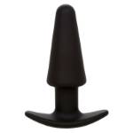 CALEXOTICS - ROCK BOTTOM TAPPO ANALE CONICO 10 VIBRAZIONI SILICONE NERO