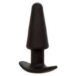 CALEXOTICS - ROCK BOTTOM TAPPO ANALE CONICO 10 VIBRAZIONI SILICONE NERO