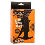 CALEXOTICS - ROCK BOTTOM TAPPO ANALE CONICO 10 VIBRAZIONI SILICONE NERO