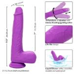 CALEXOTICS - STUDS VIBRATORE RICARICABILE E ROTANTE 10 VIBRAZIONI VIOLA