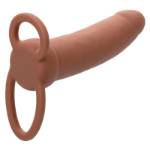 CALEXOTICS - MAXX THICK DUAL PENETRATOR 10 VIBRAZIONI MARRONE