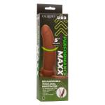 CALEXOTICS - MAXX THICK DUAL PENETRATOR 10 VIBRAZIONI MARRONE