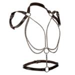 CALEXOTICS - EUPHORIA MULTICHAIN HALTER HARNESS PREMIUM TAGLIA PIÃ™ GRANDE