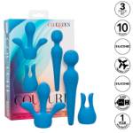 CALEXOTICS - COUTURE KIT VIBRATORE WAND 10 VIBRAZIONI BLU