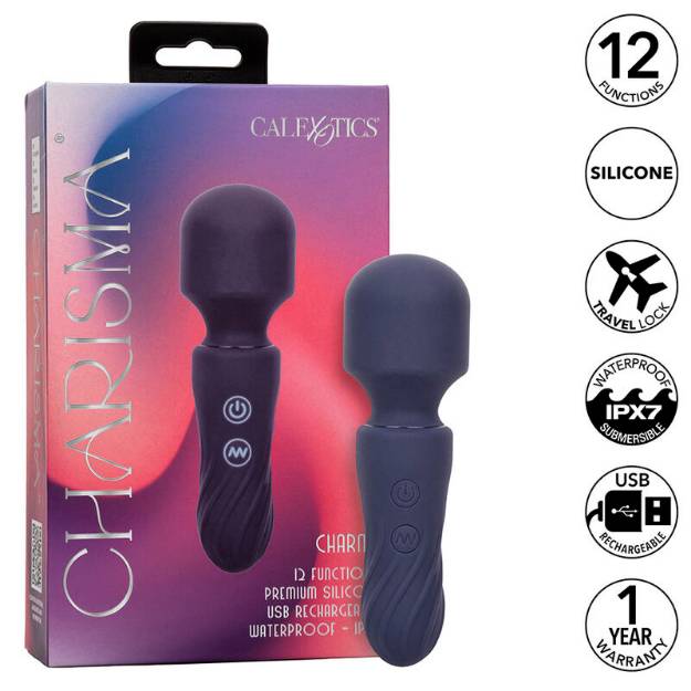 CALEXOTICS - CHARISMA CHARM MASSAGGIATORE 12 FUNZIONI VIOLA