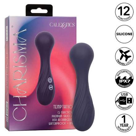 CALEXOTICS - CHARISMA TEMPTATION MASSAGGIATORE 12 FUNZIONI VIOLA