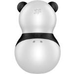 SATISFYER - POCKET PANDA STIMOLATORE E VIBRATORE IN BIANCO E NERO