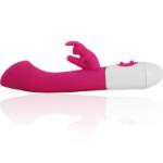 ARMONY - VIBRATORE E STIMOLATORE RABBIT G SPOT 10 VELOCITÃ€ ROSA