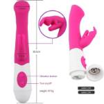 ARMONY - VIBRATORE E STIMOLATORE RABBIT G SPOT 10 VELOCITÃ€ ROSA