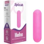 ARMONY - SPLASH HEHE VIBRATORE SPLASH BULLET IN SILICONE 10 VIBRAZIONI 65 X 15 CM ROSA