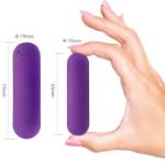 ARMONY - SPLASH HAHA VIBRATORE BULLET IN SILICONE 10 VIBRAZIONI 75 X 19 CM VIOLA