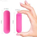 ARMONY - SPLASH HAHA VIBRATORE BULLET IN SILICONE 10 VIBRAZIONI 75 X 19 CM ROSA