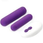 ARMONY - SPLASH JOLINE VIBRATORE BULLET IN SILICONE TELECOMANDO 10 VIBRAZIONI 65 X 15 CM VIOLA