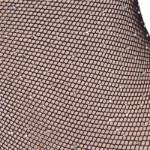 SUBBLIME - 952297 BODYSTOCKING A RETE LUCIDA CON SPALLE SCOPERTE MANICA LUNGA NERO TAGLIA UNICA