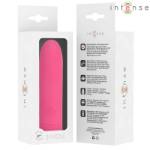 INTENSE - SYMONE USB RICARICABILE VIBRANTE BULLET 8 VIBRAZIONI ROSA 10 X 2,2 CM