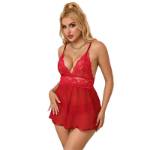 SUBBLIME - 953836 BABYDOLL SCHIENA APERTA ROSSO S/M