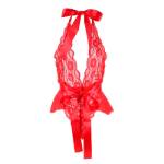 SUBBLIME - 953980 BODY SEXY CON VOLANT + CINTURA ROSSO L/XL