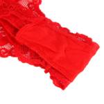 SUBBLIME - 953980 BODY SEXY CON VOLANT + CINTURA ROSSO L/XL