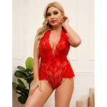 SUBBLIME - 953980 BODY SEXY CON VOLANT + CINTURA ROSSO L/XL