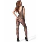 PASSION - BS 103 BODYSTOCKING NERO TAGLIA UNICA