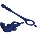 PRETTY LOVE - AYAD ANELLO VIBRATORE RABBIT CON SPINA BLU