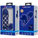 PRETTY LOVE - GIANN ANELLO VIBRATORE CON GUAINA IN SILICONE BLU