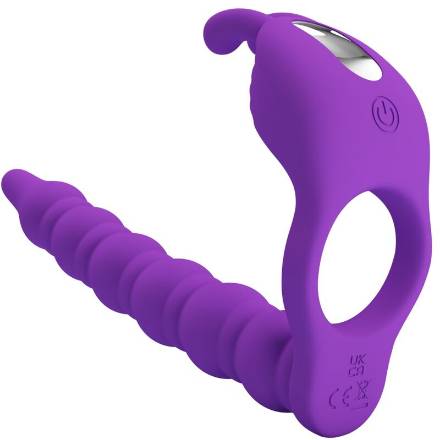 PRETTY LOVE - BLACKNEY ANELLI PER PENE CON SPINA VIBRATORE