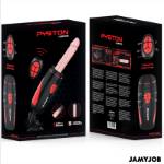 JAMYJOB - PYSTON BASE MASTURBATORE AUTOMATICO CON DILDO TELECOMANDO