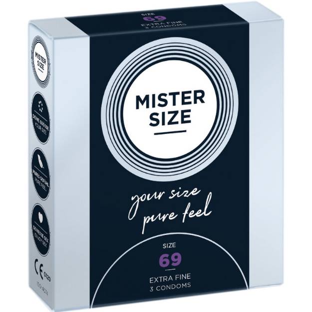 MISTER SIZE - PRESERVATIVI TAGLIA XXXL 69 MM (3 UNITÃ€)