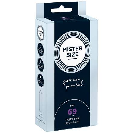 MISTER SIZE - PRESERVATIVI TAGLIA XXXL 69 MM (10 UNITÃ)