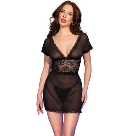 CHILIROSE - CR 4830 BABYDOLL NERO T