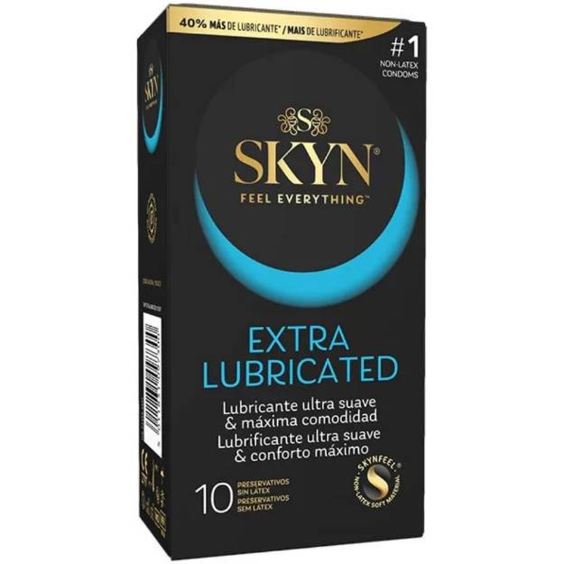 SKYN - PRESERVATIVO EXTRA LUBRIFICATO 10 UNITÃ€