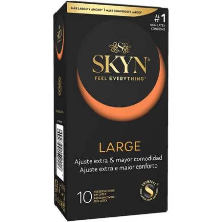 SKYN - PRESERVATIVI LARGE EXTRA ADJUSTMENT 10 UNITÃ€