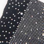 SUBBLIME - 957469SHINE GUANTI TRASPARENTI NERI S/M